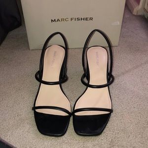 Marc Fisher Galvin Block Heel Sandals